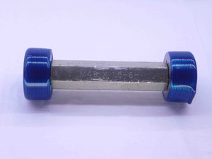 M48 X 1.5 6H METRIC THREAD PLUG GAGE 48 GO NO GO P.D.'S = 47.026 & 47.238 CHECK - DW35392BR5 M48 X 1.5 6H METRIC THREAD PLUG GAGE 48 GO NO GO P.D.'S = 47.026 & 47.238 CHECK - DW35392BR5