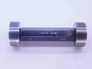 2 1/4 16 UNJ 3B THREAD PLUG GAGE 2.25 2.250 GO NO GO P.D.'S = 2.2094 & 2.2146 - DW35394BR5