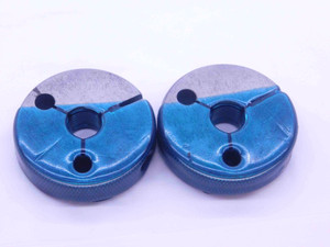 1/2 20 UNJF 3A THREAD RING GAGES .5 .50 .500 GO NO GO P.D.'S = .4675 & .4643 - DW35405BR5