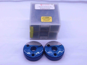 5/8 18 UNJF 3A VERMONT THREAD RING GAGES .625 GO NO GO P.D.'S = .5889 & .5854 - DW35506BS5