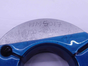 1 7/8 12 UNJ 3A THREAD RING GAGES 1.875 1.8750 GO NO GO P.D.'S = 1.8209 & 1.8164 - DW35554BG5