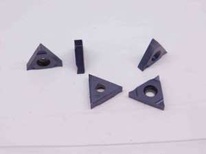 5pcs NEW VARGUS 3UIDE60TM VTX TiCN COATED CARBIDE THREADING INSERTS - DM0636BL5