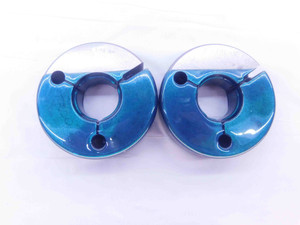 M27 X 2 6g BEFORE PLATE THREAD RING GAGES 27 2.0 GO NO GO PD'S = 1.0075 & 1.0037 - DW35607BX5