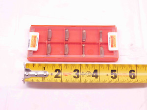 10pcs NEW SANDVIK COROMANT N123G2-0400-RM 1125 TiAlN CARBIDE GROOVING INSERTS - DM0725BL5