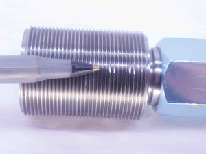 CERTIFIED 1 1/4 20 UN 2A VTG SET THREAD PLUG GAGE 1.25 GO NO GO = 1.2161 1.2114 - DW35572TLC
