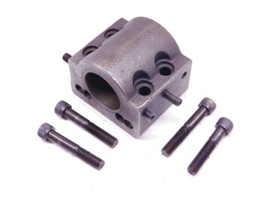2" ID BORING BAR LATHE TURRET TOOL HOLDER BLOCK 35mm X 75mm BOLT HOLE PATTERN - DM0804BY4