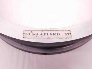 HEMCO 10 3/4 8 RD CSG ROUND CASING API 5B THREAD RING GAGE 10.75 USA MADE - BR10008BU5
