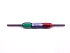 .2500 & .2550 CLASS X PIN PLUG GAGE GO NO GO ONSIZE 1/4 6.350 mm .250 .255 CHECK - DM0919CT4