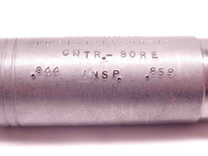 .8440 & .8590 PIN PLUG GAGE GO NO GO .8438 +.0002 OVERSIZE 27/32 22 mm .844 .859 - DM0954CT4