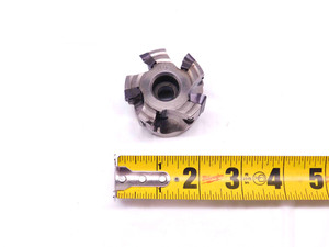 INGERSOLL 2" O.D. FACE MILL 2J1E-20R02 3/4 PILOT 0.325 KEY HOLDS 5 INSERTS 2.0 - DM0981CT2