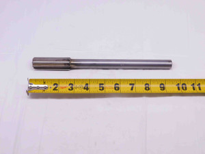 NEW AMPCO 27/32 O.D. HSS CHUCKING REAMER 8 FLUTE .84375 ONSIZE CNC MILLING - DM0987AE5