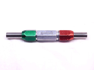 .5510 & .5630 PIN PLUG GAGE GO NO GO .5625 +.0005 OVERSIZE 9/16 14 mm .551 .563 - DM1026CT4