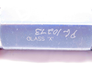 1.2750 & 1.2850 CL X PIN PLUG GAGE G/NG 1.2813 +.0037 1 9/32 32.639 1.275 1.285 - DM1065CT4