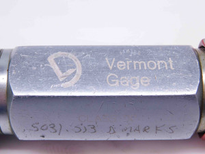 .7980 & .8140 CL X PIN PLUG GAGE GO NO GO .7969 +.0011 51/64 20.269 mm .798 .814 - DM1069CT4