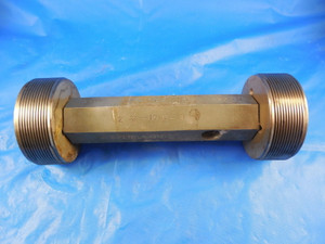 BUDGET 2 3/8 16 N 3 SET THREAD PLUG GAGE 2.375 GO NO GO P.D.'S = .3344 & .3300