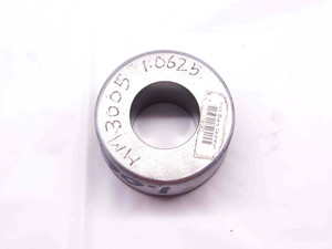 1.0625 MASTER PLAIN BORE RING GAGE ONSIZE 1 1/16 27 mm INSPECTION CHECK TOOLING - DM1102BG5 1.0625 MASTER PLAIN BORE RING GAGE ONSIZE 1 1/16 27 mm INSPECTION CHECK TOOLING - DM1102BG5