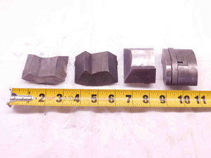 4pcs SET S35 SMOOTH HEXAGON COLLET PADS 2" CAPACITY MACHINIST 2.0 - DM1113CT4