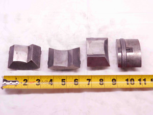 4pcs SET S-35 SMOOTH HEXAGON COLLET PADS 2-1/8" MADE IN USA CNC MACHINIST 2.125 - DM1130CT4