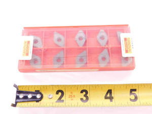 10pcs NEW SANDVIK 5322 266-02 CARBIDE SHIM / SEAT INSERTS 1/2 I.C. POSITIVE RAKE - EA0588BL5