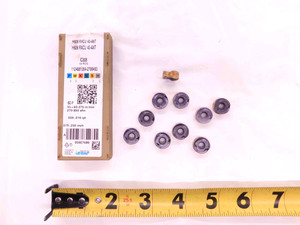 10pcs ISCAR H606 RXCU 43-AXT IC808 TiAlN, AlTiN & TiN CARBIDE MILLING INSERTS - EA0601BL5