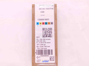 10pcs NEW ISCAR S845 SXMU 1606ADTR-MM IC5400 TiCN, Al2O3 & TiN CARBIDE INSERTS - EA0614BL5