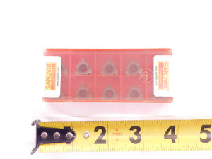 10pcs SANDVIK 266RG-16UN01A080M 1125 TiAlN & TiCrAlN CARBIDE THREADING INSERTS - EA0624BL5
