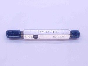 .528 18 NS 2 THREAD PLUG GAGE .5280 GO NO GO P.D.'S = .4919 & .4960 INSPECTION - DW35653BX5