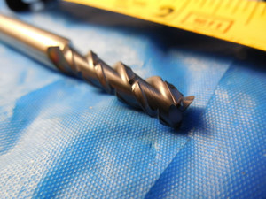 PROMAX 119-01414 7/32 DIA 3/4 LOC 1/4 SHANK 2 1/2 OAL 3 FLUTE CARBIDE END MILL