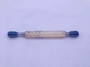 M6 X .5 6H METRIC THREAD PLUG GAGE 6 0.5 GO NO GO P.D.'S = 5.675 & 5.783 CHECK - DW35689BZ5