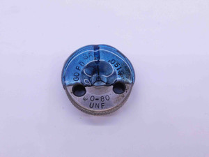 0 80 UNF 3A THREAD RING GAGE #0 .060 .0600 GO ONLY P.D. = .0519 INSPECTION CHECK - DW35709BX5