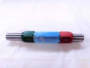 .8700 & .8900 CL Z PIN PLUG GAGE GO NO GO .8906 -.0006 57/64 22 mm .870 .890 - NS0013CT4
