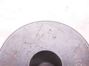 .5670 CL XX MASTER PLAIN BORE RING GAGE .5625 +.0045 9/16 14.402 mm .567 CHECK - EA0706BR5