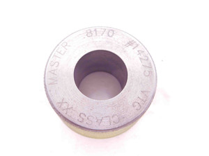 .8170 CL XX MASTER PLAIN BORE RING GAGE .8125 +.0045 13/16 20.752 mm .817 CHECK - EA0707BR5