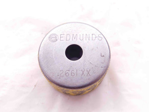 .2661 CLASS XX MASTER PLAIN BORE RING GAGE .2656 +.0005 UNDERSIZE 17/64 6.759 mm - EA0717BR5