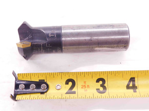 1" - 1 15/32 DIA. INDEXABLE CHAMFER END MILL 6208-0010F-1" 1" SHANK 2 FLUTE - EA0798BC5