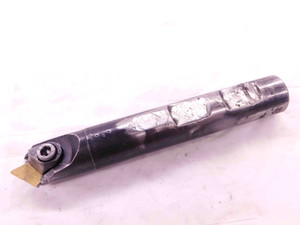 A.B. TOOLS 0.8 DIA CHAMFER HOG END MILL CHA90-1 SINGLE FL TFG32-90 INSERTS - EA0800BC5