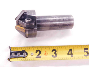 A.B. TOOLS 3/4 - 1.90 DIA. CHAMFER HOG END MILL CHA90-3 1" SHANK TNMG432 INSERTS - EA0801BC5