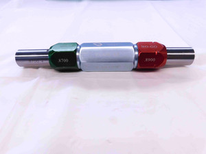 .8700 & .8900 CL ZZ PIN PLUG GAGE GO NO GO .8906 -.0006 57/64 22 mm .870 .890 - NS0043CT4