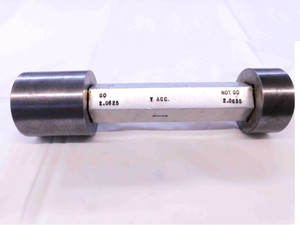 2.0625 & 2.0635 PIN PLUG GAGE GO NO GO ONSIZE 2 1/16 52.388 mm Y ACC BOICE - NS0052CT4