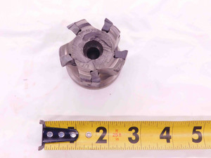 ISCAR 2" O.D. 90 DEG FACE MILL 3/4 PILOT 5/16 KEY HOLDS 5 INSERTS ADKT 1505 2.0 - EA0871CM4