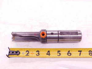 WAUKESHA 1" O.D. INDEXABLE INSERT DRILL 8110-0100-F 1 1/4 SHANK 2 FL 1.0 - EA0881CN4