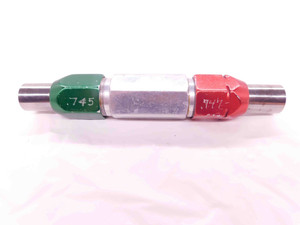 .7450 & .7470 PIN PLUG GAGE GO NO GO .7500 -.0030 UNDERSIZE 3/4 19 mm .745 .747 - EA0893CT4
