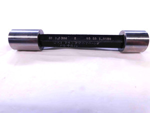 1.0384 & 1.0500 CL X PIN PLUG GAGE GO NO GO 1.0469 +.0031 1 3/64 26.670 1.050 - NS0066CT4