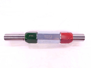 .8700 & .8900 CL Z PIN PLUG GAGE GO NO GO .8906 -.0006 57/64 22 mm .870 .890 - EA1023BL5