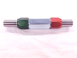 .8700 & .8900 CL Z PIN PLUG GAGE GO NO GO .8906 -.0006 57/64 22 mm .870 .890 - EA1028BL5