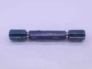 1" 27 UNS 2A SET THREAD PLUG GAGE 1.0 1.00 1.000 GO NO GO P.D.'S = .9747 & .9707 - DW35805AG5