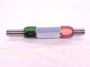 .7610 & .7710 CL Z PIN PLUG GAGE GO NO GO .7813 -.0103 25/32 19.329 mm .761 .771 - EA1041BL5