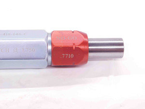 .7610 & .7710 CL Z PIN PLUG GAGE GO NO GO .7813 -.0103 25/32 19.329 mm .761 .771 - EA1041BL5
