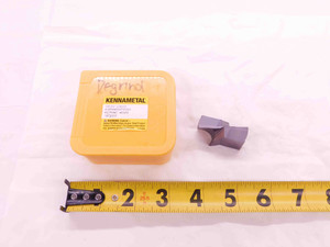 1pc NEW KENNAMETAL KSEM4000FEGM KCPM45 TiAIN CARBIDE REPLACEABLE DRILL INSERT - EA1060BL5