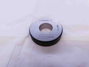 .99998 MASTER PLAIN BORE RING GAGE UNDERSIZE 1.0 25.399 mm INSPECTION CHECK - NS0085BX5